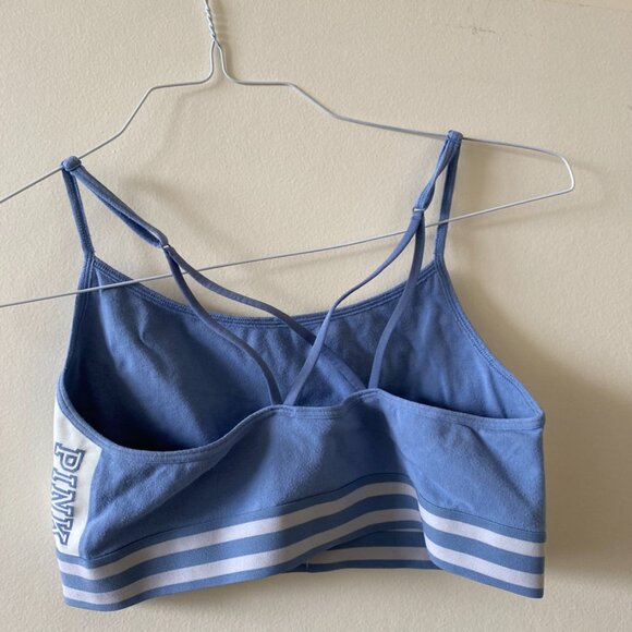 PINK (By Victoria’s Secret) Blue Wireless Bralette - Picture 11 of 11